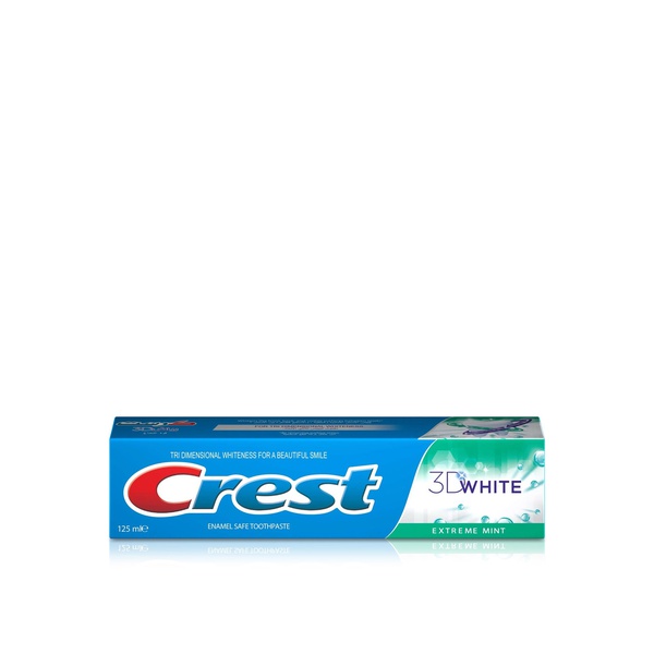 Crest 3D White Extreme Mint Toothpaste 125ml