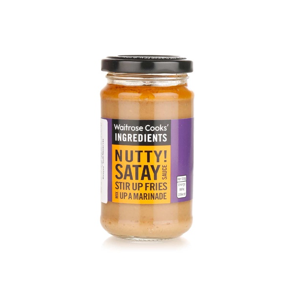 Waitrose Cooks' Ingredients Satay Sauce 180g