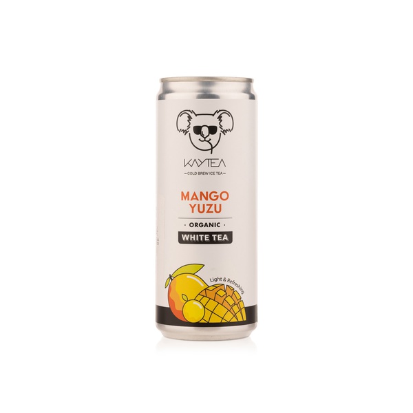 Buy Kaytea organic mango yuzu white ice tea 330ml in UAE