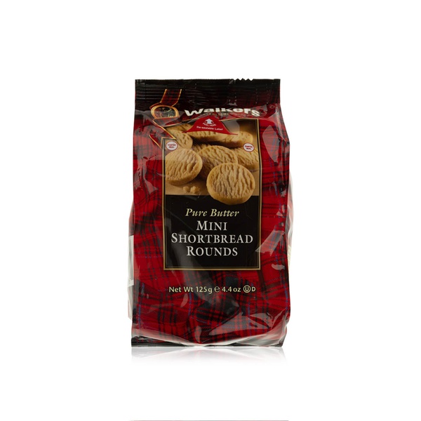 Walkers mini shortbread rounds bag 125g Spinneys UAE