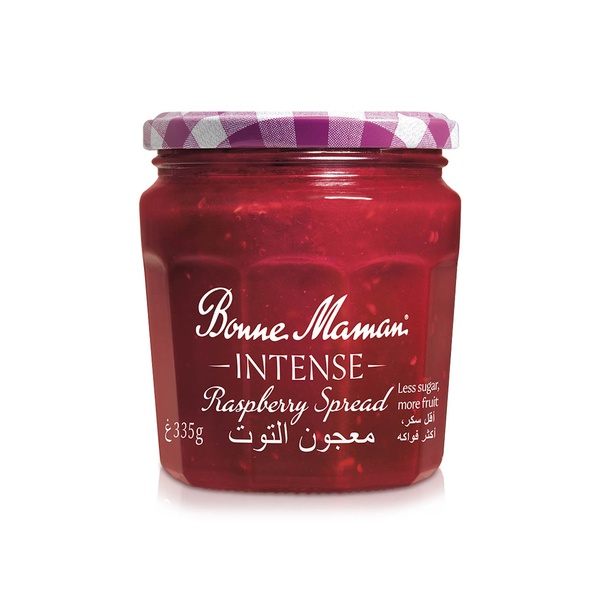 اشتري Bonne Maman intense raspberry spread 335g في الامارات