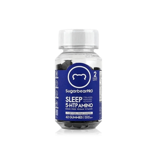 SugarBear Sleep 5-HTP Amino Vitamin Gummies x 62