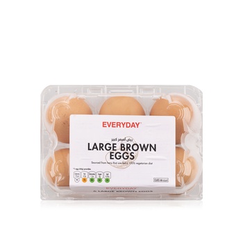 Spinneysfood Large Brown Eggs x 6