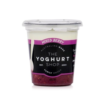 The Yoghurt Shop Mixed Berry Yoghurt 190g