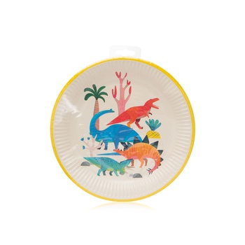 Talking Tables Dinosaur Plates 23cm 8s