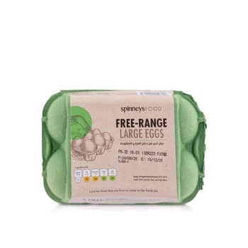 Spinneysfood Large Free-Range Eggs x 6