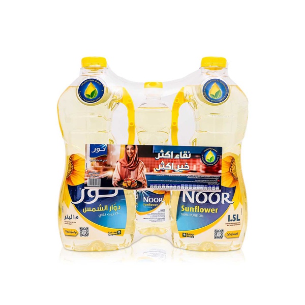 Noor Sunflower Oil 1.5 Litre × 2 + 500ml