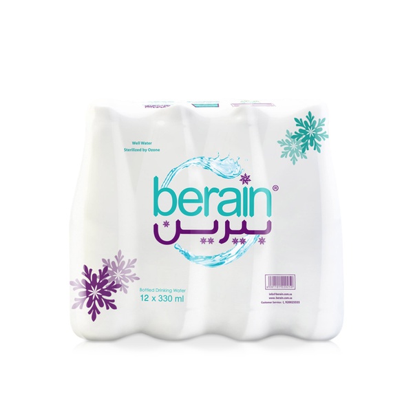 Berain Water Bottled Drinking Water 330ml x 12