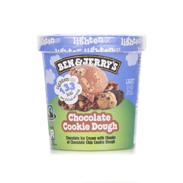 Ben & Jerry's Lighten Up Chocolate Cookie Dough 465Ml