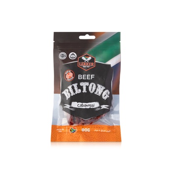 Lekker Beef Cabanossi Biltong 80g