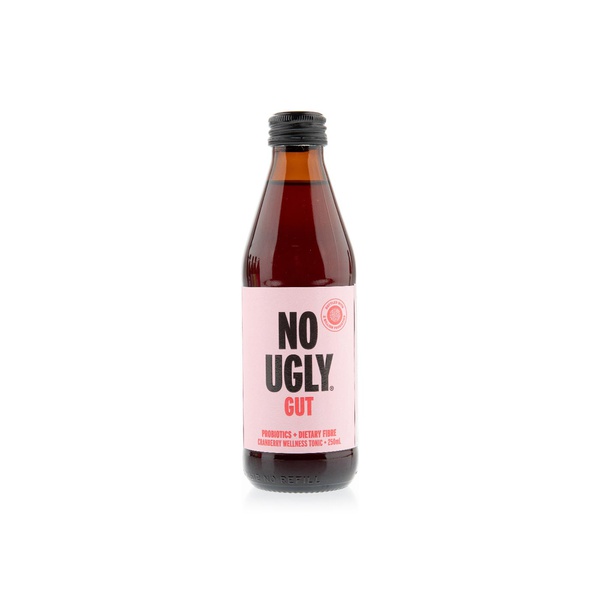 No Ugly Gut Probiotic Cranberry Wellness Tonic 250ml