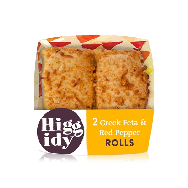 Higgidy Greek Feta & Sweet Red Pepper Rolls 160g
