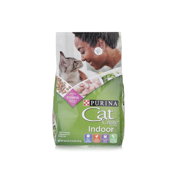 اشتري Purina cat chow indoor 1.42kg في الامارات