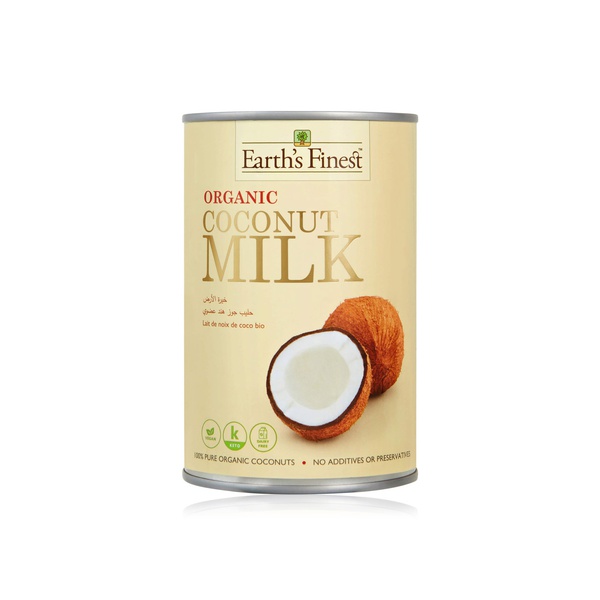 اشتري Earths Finest organic coconut milk 400ml في الامارات
