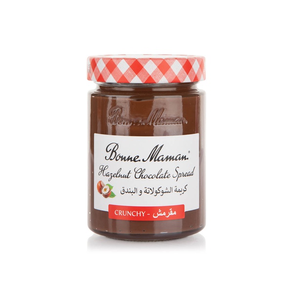 Bonne Maman Hazelnut Chocolate Spread Crunchy 360g