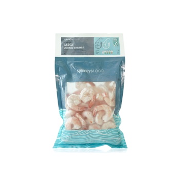 Spinneysfood Frozen Large Cooked Shrimps 500G