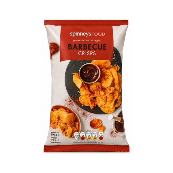 Spinneysfood Barbecue Crisps 170g