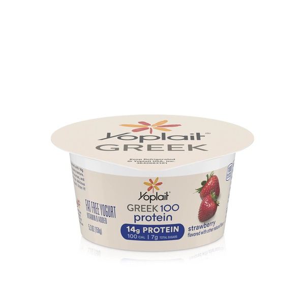 Yoplait Greek 100Cal Strawberry Protein Yoghurt 150g