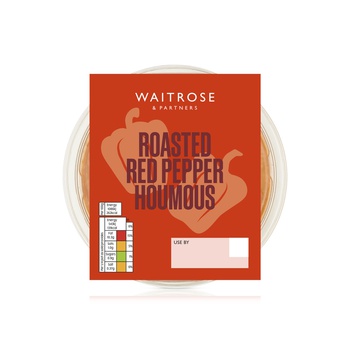 Waitrose Red Pepper Houmous 200g