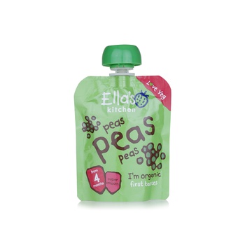 Ella's Kitchen Organic Peas 4+ Months 70g