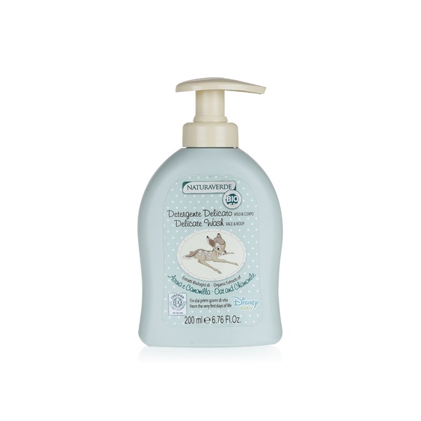 Buy Naturaverde organic Disney Bambi face and body wash 200ml in UAE