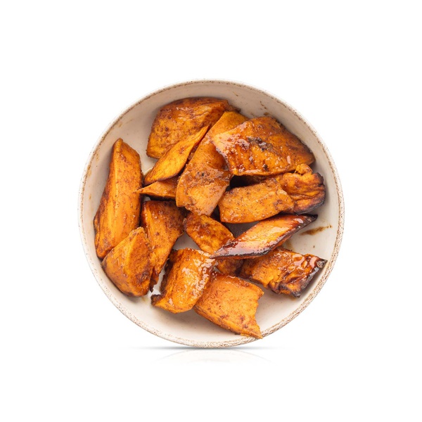 Sticky Spiced Sweet Potato Wedges
