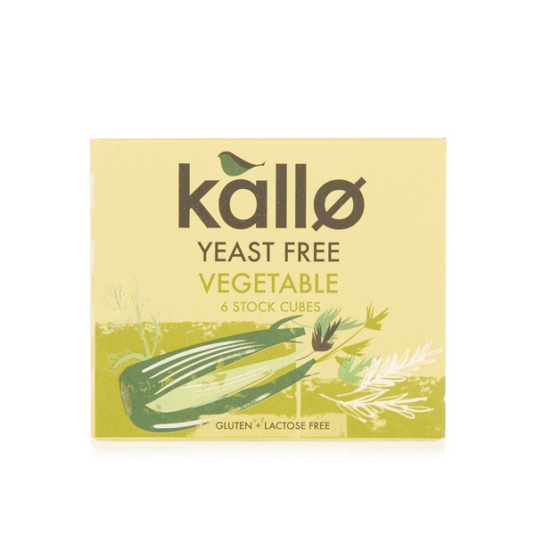 اشتري Kallo yeast free vegetable stock cubes x6 66g في الامارات