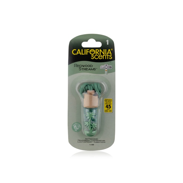 California Scents Air Freshener Hanging Vial Redwood Streams 5ml