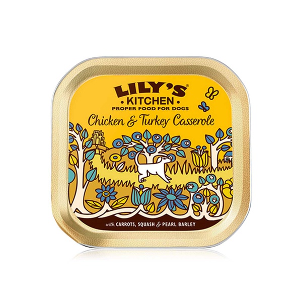 Lily's Kitchen Wet Adult Dog Food Chicken and Turkey Casserole 150g