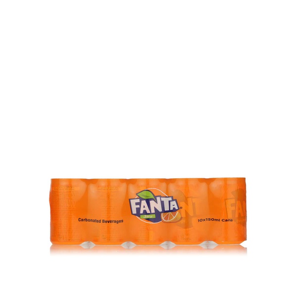 اشتري Fanta orange 10 x 150ml في الامارات