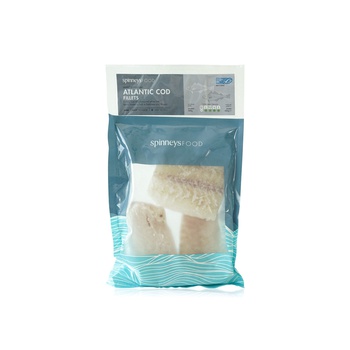 Spinneysfood Frozen Atlantic Cod Fillets 500G