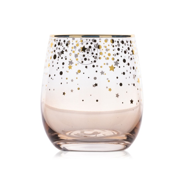 Kaemingk Amber Gold Tumbler Glass