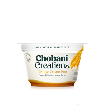 Chobani Creations Orange Cream Pop Greek Yogurt 150g