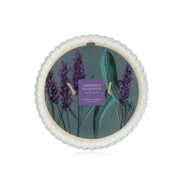 Buy John Lewis lavender and eucalyptus multi-wick scented candle 700g in UAE