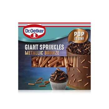 Dr Oetker Bronze Giant Sprinkles 35g