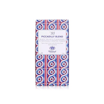 Whittard Discoveries Piccadilly Blend Tea 25 Bags 50g