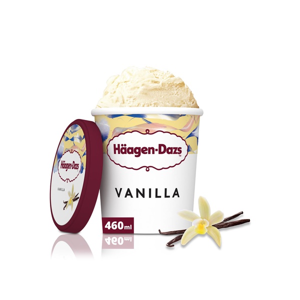 اشتري Häagen-Dazs vanilla ice cream 460ml في الامارات