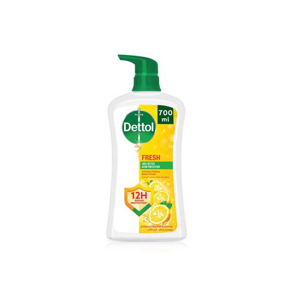 Dettol Fresh Antibacterial Bodywash Citrus and Orange Blossom 700ml