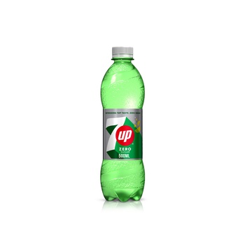 7up Zero Bottle 500ml