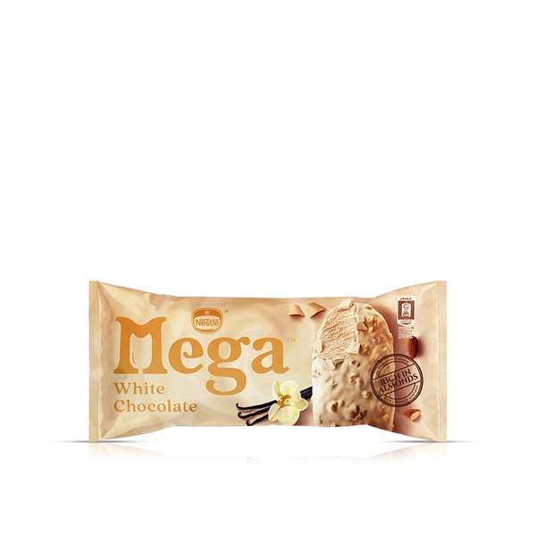 Nestlé Mega White Chocolate Ice Cream with Almonds 95ml