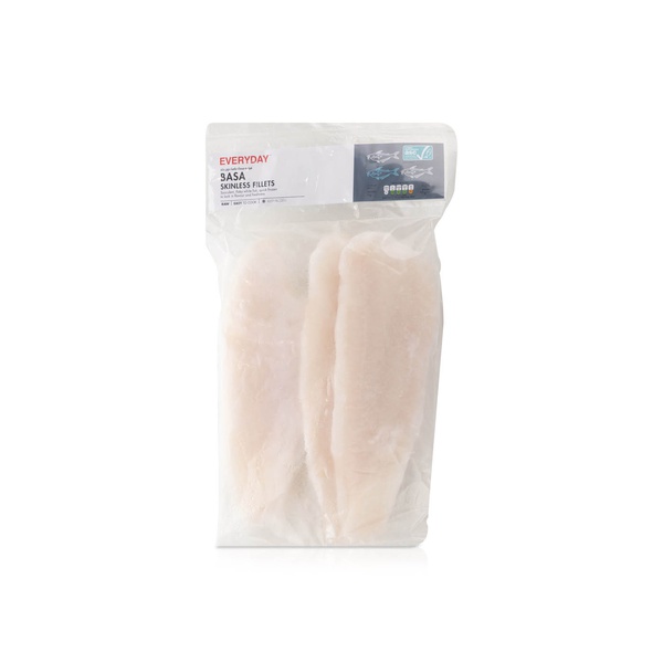 Spinneysfood Frozen Basa Skinless Fillets 1kg