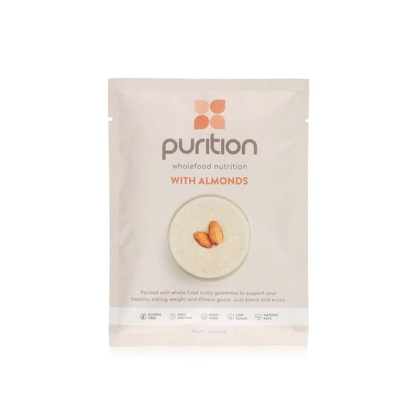 Buy Purition wholefood nutrition with almonds 40g in UAE