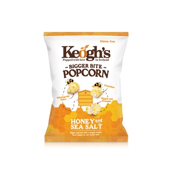 Keogh's Honey & Sea Salt Popcorn 90g