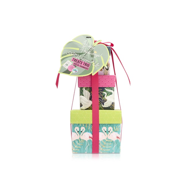 اشتري Happy Hoola all wrapped up treats trio gift set في الامارات