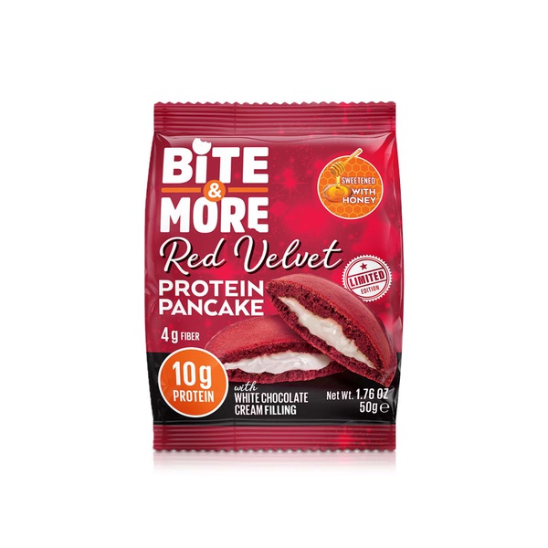 Bite & More Red Velvet Protein Pancake 50g