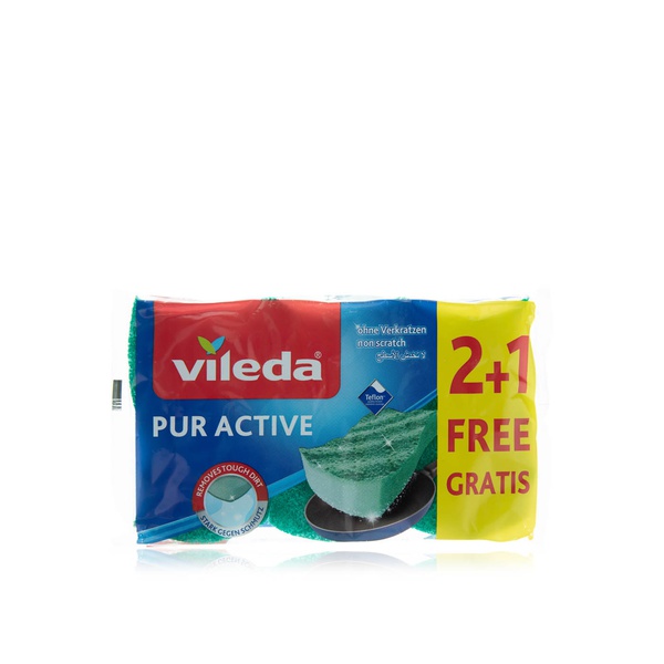 Vileda Pur Active Scourers x 2