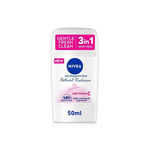 Nivea Natural Radiance 48hr Anti-Perspirant Deodorant Stick 50ml