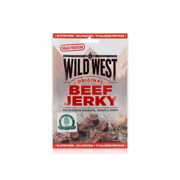 اشتري Wild West beef jerky original 25g في الامارات