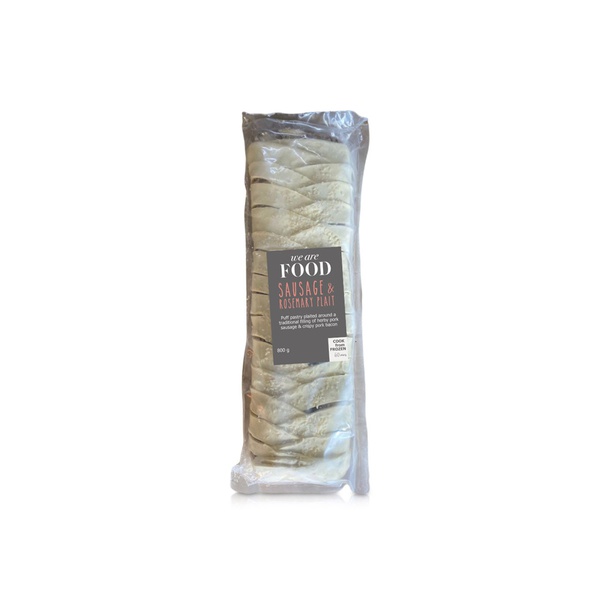 We Are Food Frozen Sausage & Rosemary Plait 800g