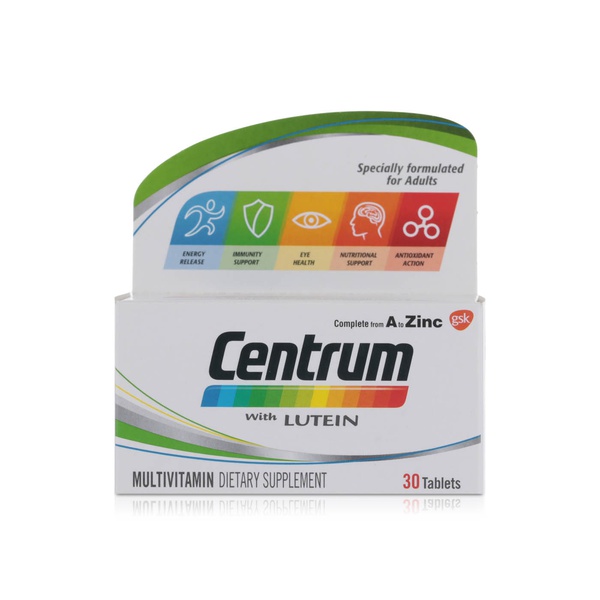 Centrum Lutein Micronutrient Multivitamins Tablets x 30